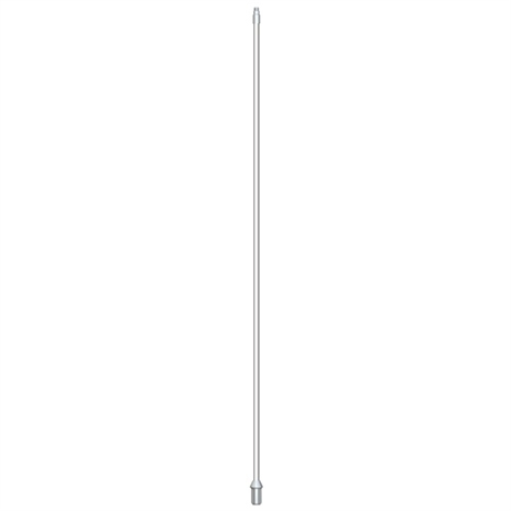 Solid color flagsticks - 1/2" x 7' set/9 - white