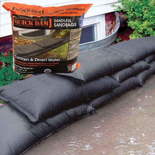Quick dam flood bags - 12" x 24" - 6/bag Quick dam flood bags - 12" x 24" - 6/bag
