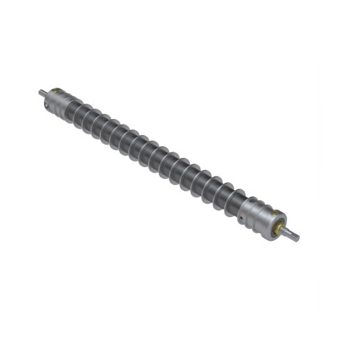 Roller - grooved repairable steel