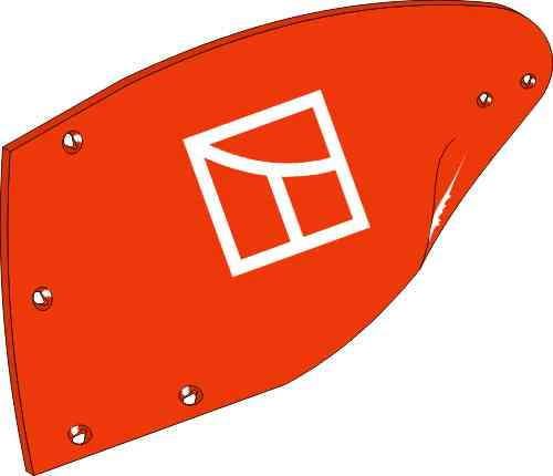 Rister - links passend voor Niemeyer 200053