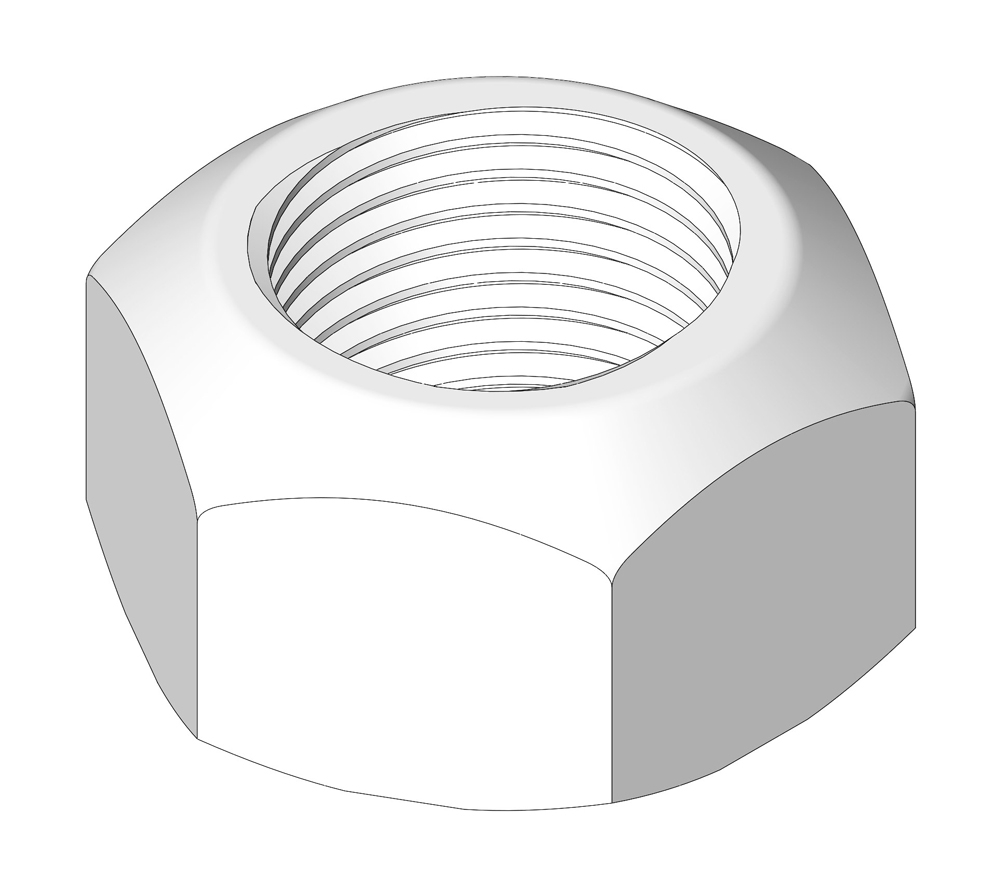 Nut - 3/4-16 top lock all metal Nut - 3/4-16 top lock all metal