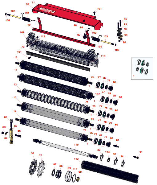 Toro Greensmaster 3150-q dethatcher unit - model 04479 Toro Greensmaster 3150-q dethatcher unit - model 04479