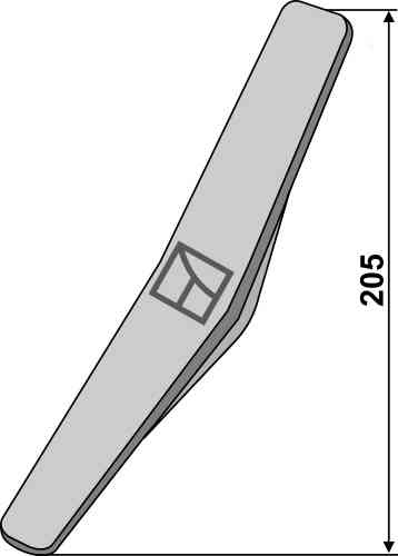 Welding-point fitting for Amazone 6308100