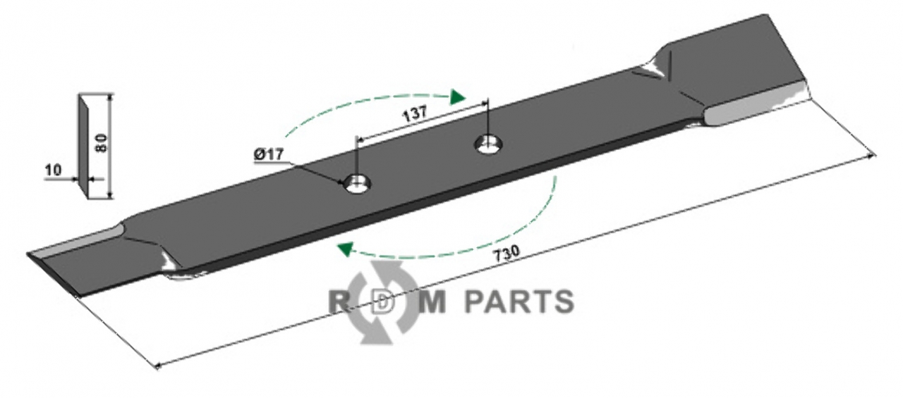 RDM Parts Knives