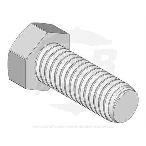 BOLT - NYLOC 3/8-16 X 1