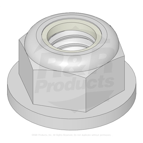 Locknut - 5/16-24 flanged top