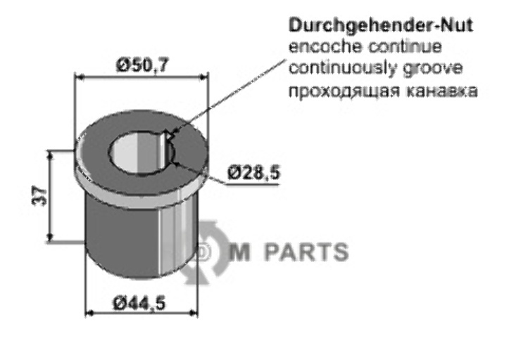 Buchse 63-sch-91