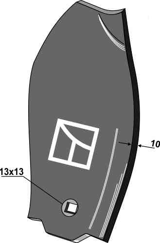 Guideboard, right