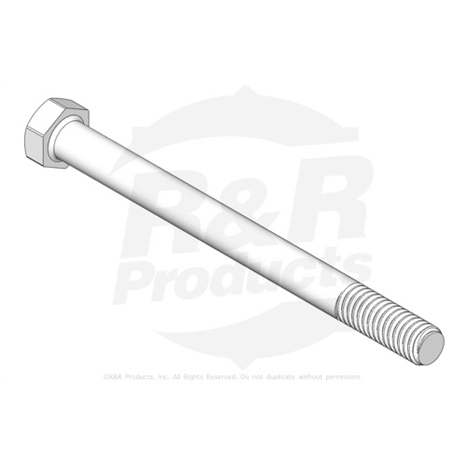 BOLT - HEX HD 3/8-16 X 4-1/2