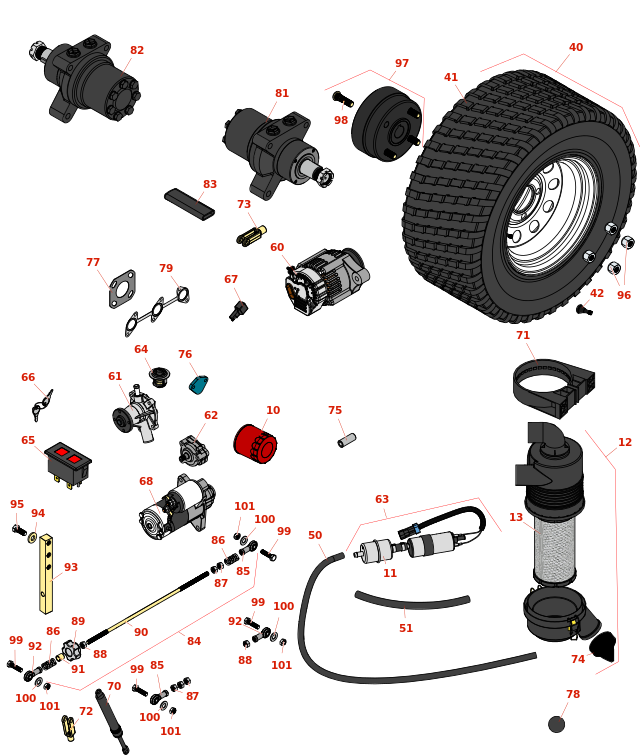 Toro Z Master Professional 7000 Traction Unit