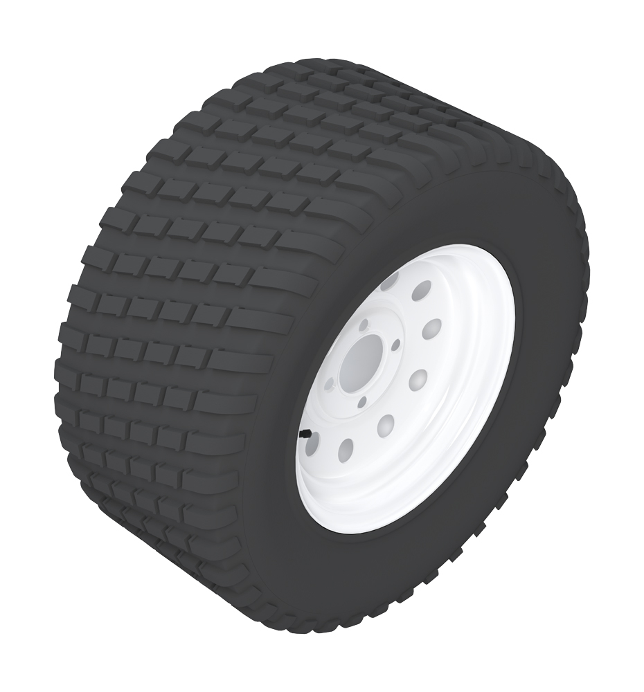 R115-3589 tire & wheel - 23x9.50-12 (4 ply) 