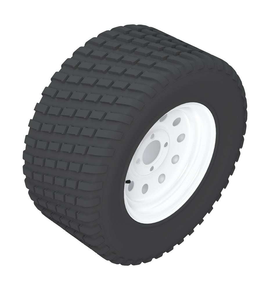 Tire & wheel - 23x9.50-12 (4 ply)