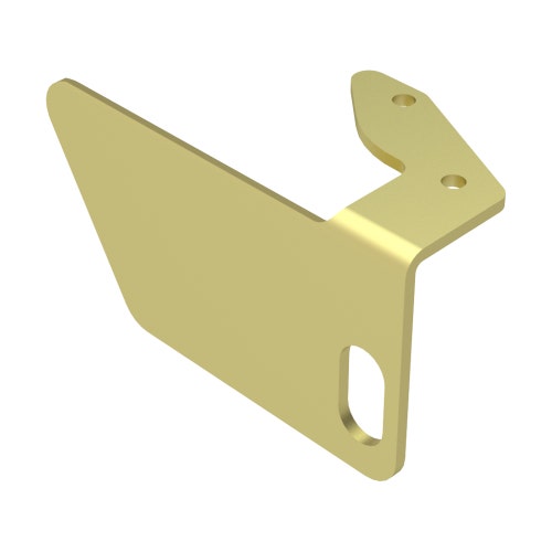 Deflector - grass shield lh