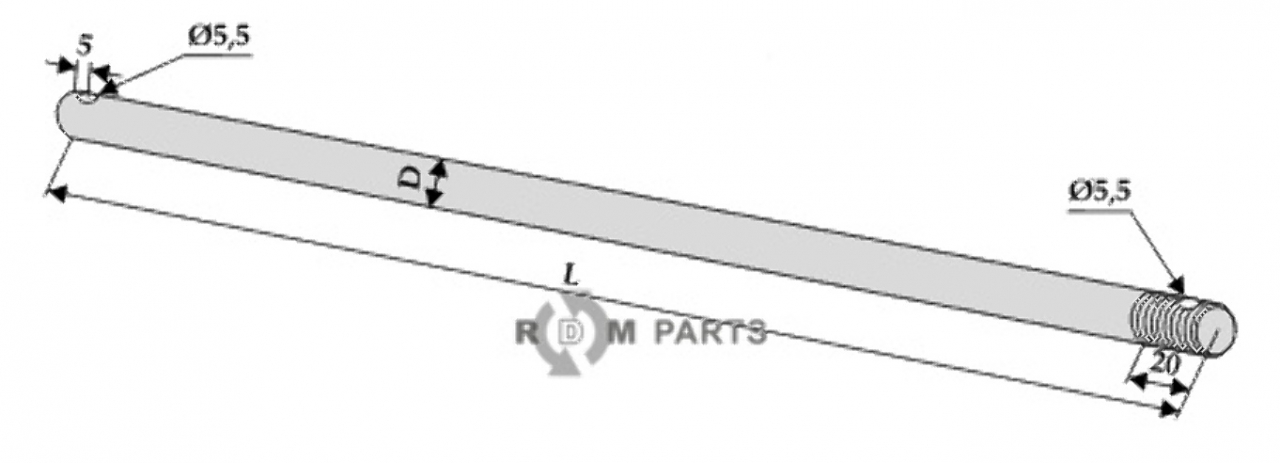 Axle 63-taa-800