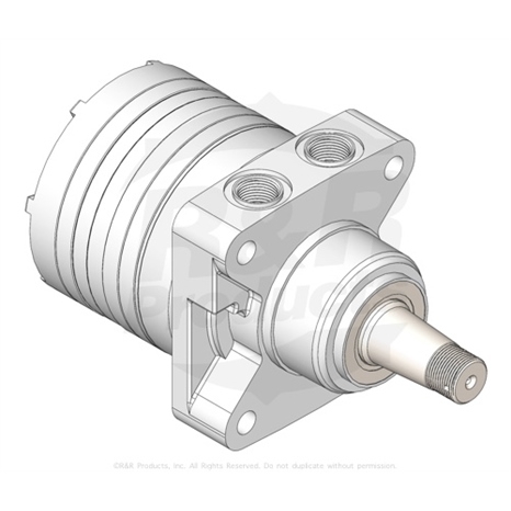 Hydraulic motor - wheel