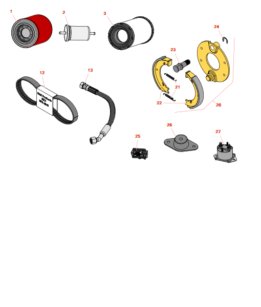 Toro Reelmaster 2600-d traction unit - model 03427