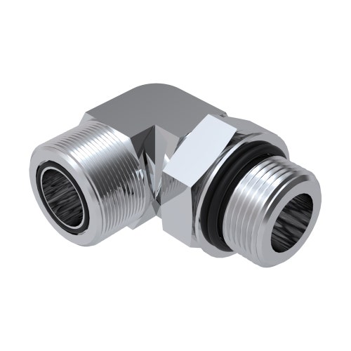 Hydraulic fitting - 90 deg