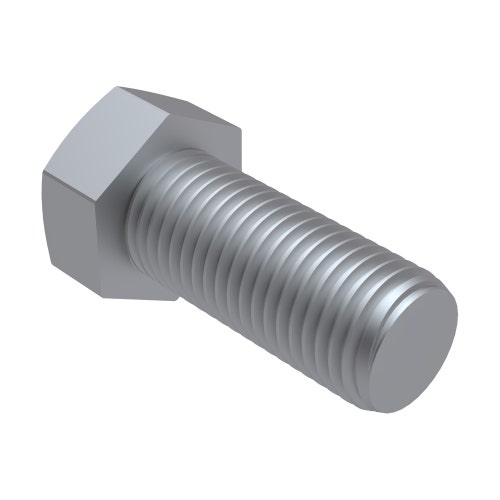Bolt - hex hd 7/16-20 x 1 gr5
