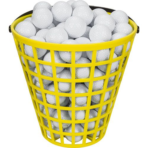 Ball basket - yellow medium