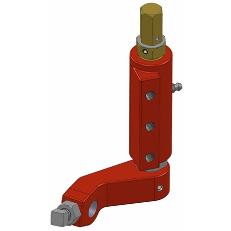 Height adjustment assy rh