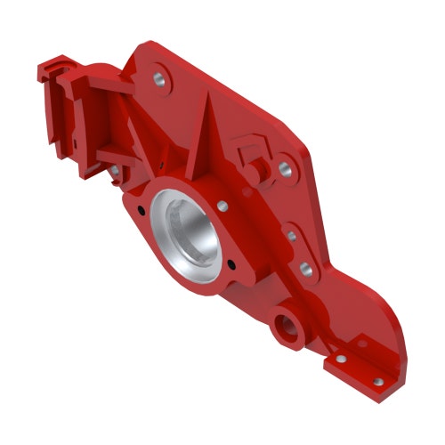 Side plate - lh