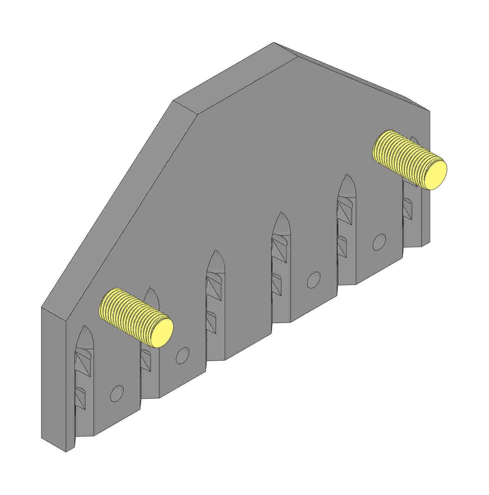 Holder only - needle tines