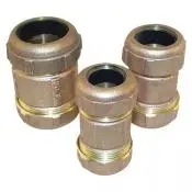 Brass Compression Tees and Unions