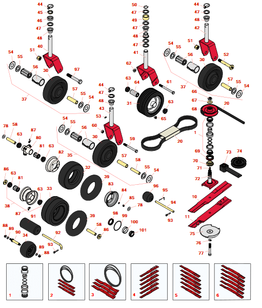 Toro Groundsmaster 120 Traction Unit - Model 30612