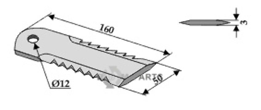 RDM Parts Counter-blade
