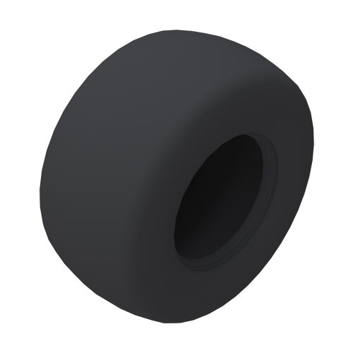 Tire - 18x9.50-8 (4 ply) kenda smooth