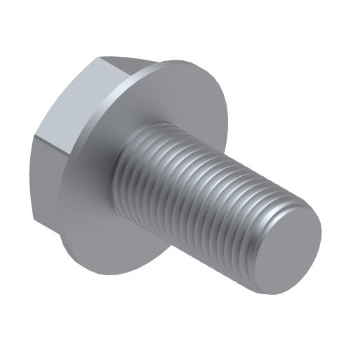 Bolt - hex washer nyloc m10