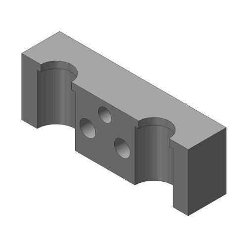 Barra - suporte de pontas 4 x 3/4 conjunto/2