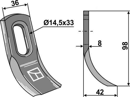 RDM Parts Y-klinge universal