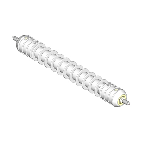 Roller - grooved repairable steel