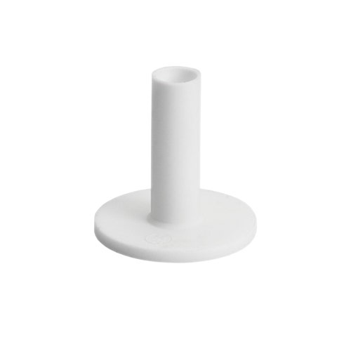T de goma blanca 2.25"