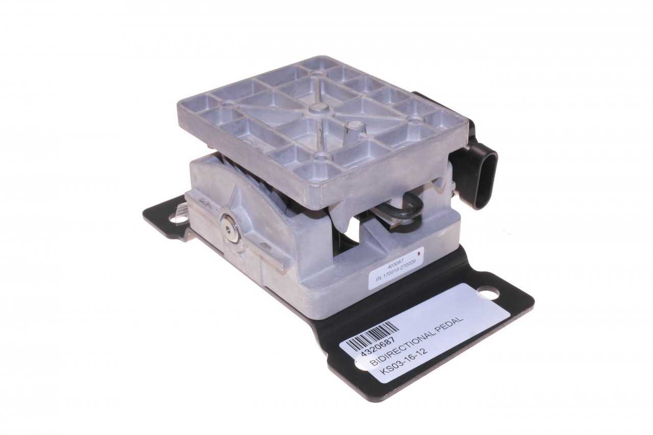 Bidirectional pedal