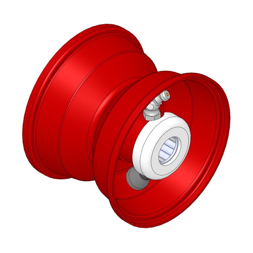 Wheel - less tire/tube