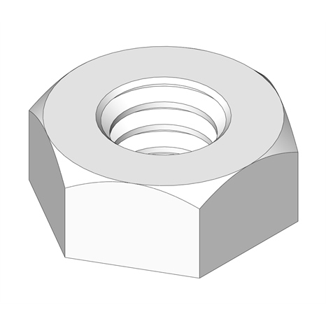 Locknut - 1/4-20 heavy duty Locknut - 1/4-20 heavy duty