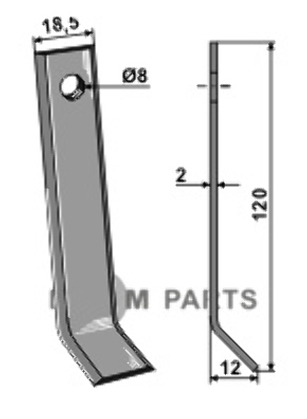 RDM Parts Y-blade