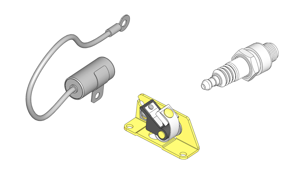 Tuneup kit - (fits 14hp gm3)