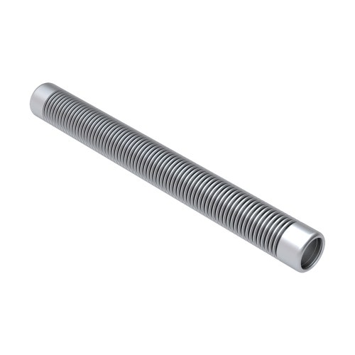 Roller tube - grooved 2.5 x 22 - 1/4 in spacing