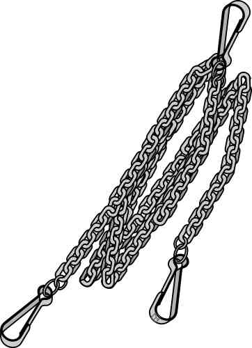 Stuurkabel voor hefarmvanghaken cat. II-I