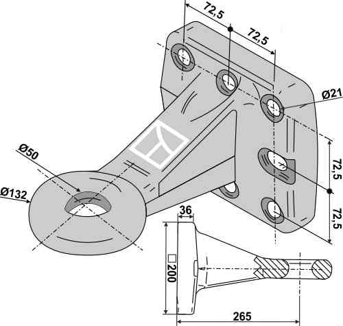 Trekoog (TÜV- getest )