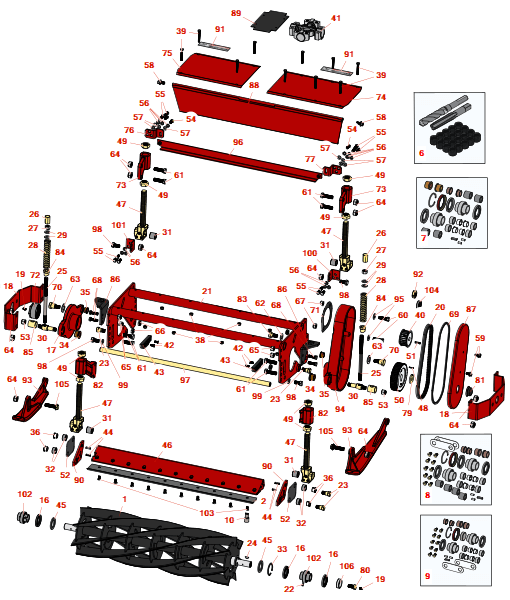 Toro Reelmaster 3500-d cutting unit