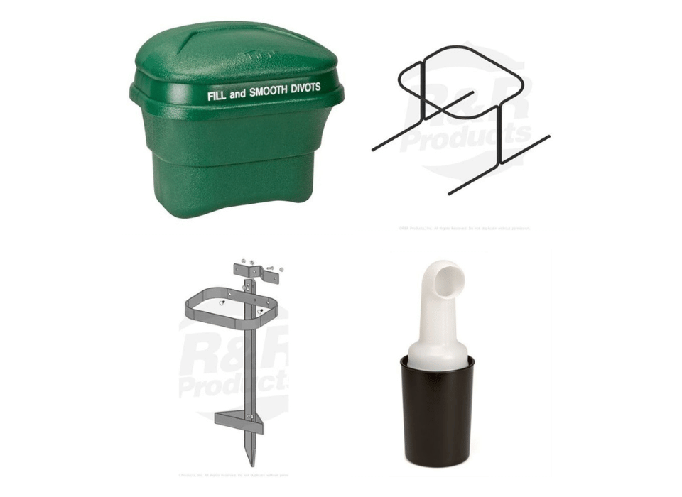 Divot mix containers & vullers