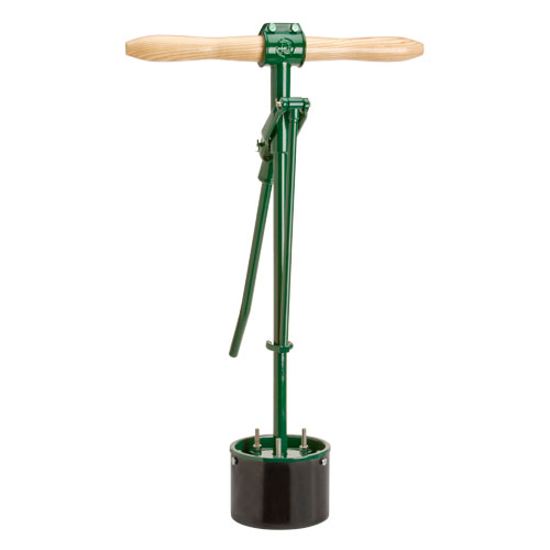 Lever action turf repairer