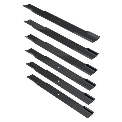 Mower blade kit - 24.5 in low-flow set/6