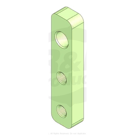 Bracket - front roller