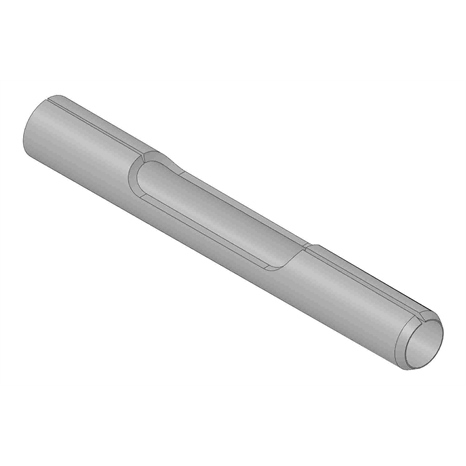 Alloy side-eject spoon - .750mt x 5.75l x .625od