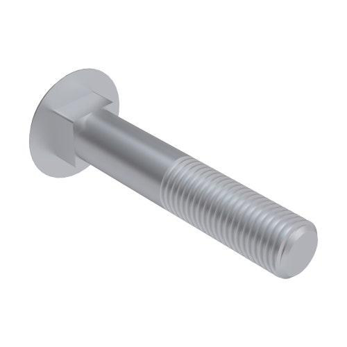 Bolt - carriage 3/8-16 x 2 gr 5